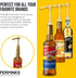 6 pack Coffee Syrup Pump Dispenser (Gold) - Compatible with Torani, Davinci and Skinny Syrup Bottles (750 ml 25.4 oz Bottles)...