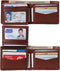 Alpine Swiss RFID Connor Passcase Bifold Wallet For Men Leather Comes in a Gift Box Soft Nappa Tan...