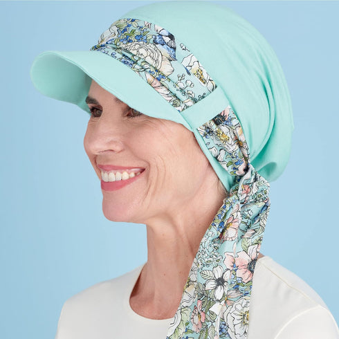 Simplicity Chemo Head Coverings Sewing Pattern Kit, Code S9491, Sizes S-M-L, Multicolor...