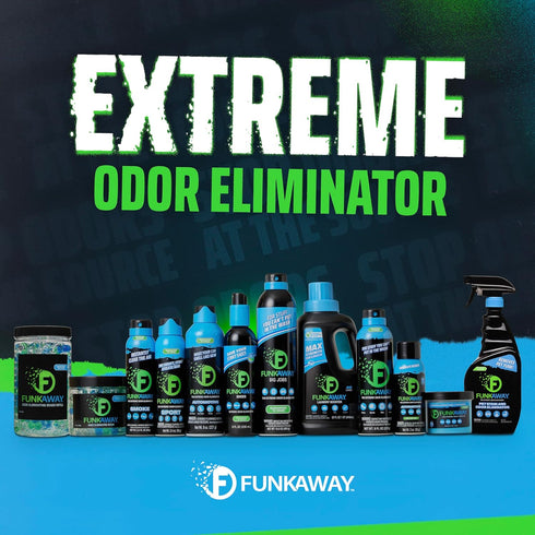 FunkAway Extreme Odor Eliminating Room Refresher AeroSpray, 6 oz., Odor Eliminating Room Spray Removes Musty, Stuffy, Stinky and Smelly Airborne o...