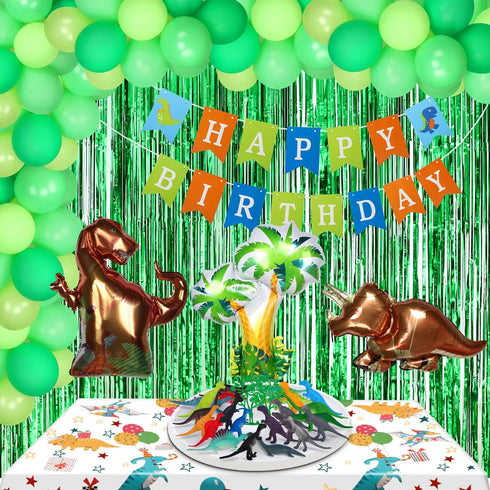 2 Pack Dinosaur Graduation Tablecloths, Dinosaur Table Cover for Birthday, Dino Themed Party Decorations Supplies Kindergarten Preschool Grad, Par...