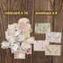 200 Pieces Vintage Scrapbook Supplies Pack, Vintage Nature Plant Flower Scrapbook Paper Art Journaling Kit for Bullet Journals Planners Collage De...