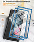 FNTCASE for Samsung Galaxy S22 Ultra Case: Built-in Screen Protector & Kickstand & Belt-Clip Holster, Extra Front Frame Full-Body Dual Layer Rugge...