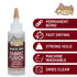 Aleene's Quick Dry fabric Fusion Permanent Fabric Adhesive, 4-Ounce...