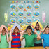68PCS Happy Birthday Paper Bulletin Board Set Under The Sea Classroom Decoration Ocean Beach Theme Birthday Bulletin Board Decor Sea Life Cutouts ...