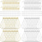 240PCS Earrings Beading Hoop Teardrop Beading Earring Hoops Beading Hoop Earring Finding Components for DIY Jewelry Making 100PCS Earring Hooks 10...