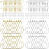 240PCS Earrings Beading Hoop Teardrop Beading Earring Hoops Beading Hoop Earring Finding Components for DIY Jewelry Making 100PCS Earring Hooks 10...