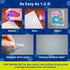Glue Dots .375" Poster Dot Disposable Dispenser - 200 Clear Dots...