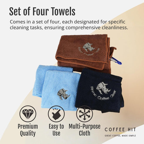 Rhinowares Barista Cloth Set...