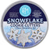 R&M International Snowflake Cookie Cutters, Assorted Designs and Accents, 5-Piece Set...