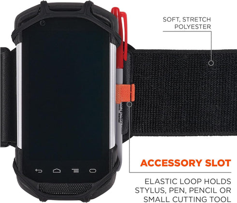 Ergodyne Squids 5545 Armband, Wristband Scanner Mount, Adjustable to Fit Phones, Scanners, Mobile Computers, PDA...
