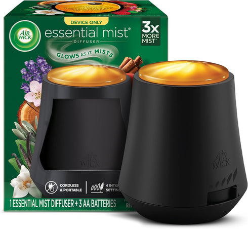 Air Wick Essential Mist Diffuser, 1ct, Essential Oils Diffuser, Air Freshener...
