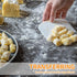Dough Bowl Spatula & Bench Scraper,Multipurpose Kitchen Tool (2, White&Orange)...