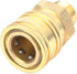 Forney 75128 Pressure Washer Accessories, Quick Coupler Male Socket, 3/8-Inch Male NPT, 4,200 PSI...