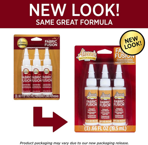 Aleene's Fabric Fusion Glue, 3 Count, (Pack of 1)...
