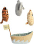 Aurora® Inspirational Precious Moments™ Noah's Ark Playset Stuffed Animal - Cherished Memories - Enduring Comfort - Multicolor 6 Inches...