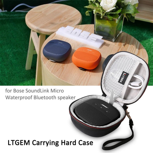 LTGEM Case for Bose SoundLink Micro Bluetooth Speaker, Hard Storage Travel Protective Carrying Bag...