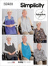 Simplicity Adult Bibs Sewing Pattern Kit, Code S9489, One Size, Multicolor...