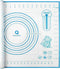 Silicone Pastry Mat with Measurement, 16" x 20" Blue, Kids Rolling Mat for Fondant, Rolling Dough, Pie Crust, Pizza and Cookies - Baking Mat, Doug...