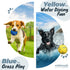 MISHMASH Vision Dog Ball made with Premium Bite-Proof ETPU, Aggressive Chewers Waterproof Bouncy Interactive Dog Toy, Durable Tennis Ball for Medi...