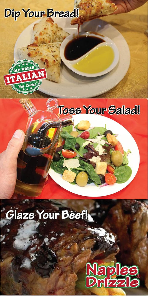 RASPBERRY - Rich, Extra Thick Balsamic Vinegar REDUCTION, No Added Sugar or Thickeners, Better-Than-Glaze Balsamic Vinegar (Raspberry)...