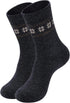 Pack of 4 Womens Merino Wool Socks Winter Hiking Socks Knit Outdoor Recreation Socks Warm Soft and Comfortable Size 5 to 9...