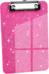A5 Size Clipboards,Glitter Clipboard with Low Profile Clip,Sparkle Plastic Clipboard,Cute Hanging Clipboard for Office Supplies Clipboards for Kid...