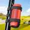 GOFORWILD Portable Speaker Mount, Waterproof Speaker Strap for Bluetooth Wireless Speakers, Compatible with Golf Cart Railing/Bike/Moto/Boat/ATV,B...