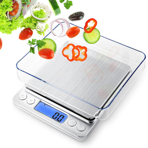 OGWAI Rechargeable Food Scale with Grams and Oz, Multifunction Kitchen Scale for Food - Small Kitchen Appliances...