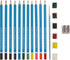 ROYAL BRUSH Clamshell Art Sets-Watercolor Pencils 19pc...