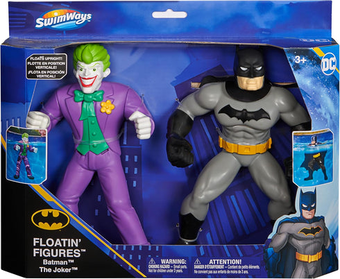 Swimways DC Batman Floatin' Figures, Swimming Pool Accessories & Kids Pool Toys, Batman Party Supplies & Water Toys for Kids Aged 3 & Up, Batman &...