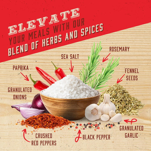Premium Barbeque Rub Meat Seasoning Mix | Award Winning Dry Rub For BBQ Smoking Grilling Gluten-Free Grilling | Spice Smoke Seasoning- DennyMike's...