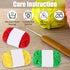 Acrylic Yarn Knitting Wool Crochet Yarn, 12 Colors Mini Craft Yarn Soft Yarn DIY Yarn Crochet Beginner Kit for Adults Handicraft Knitting Crochet ...