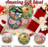 8 PCS Diamond Art Coasters-Flower Diamond Painting Coasters Kits with Holder,DIY Flowers Coasters Kit for Beginners Adults Art Craft Supplies Gift...