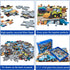 HUADADA Puzzles for Kids Ages 4-8, Construction Vehicles 100 Piece Puzzles for Kids Educational Jigsaw Puzzles Toys Gift for Boys and Girls Age 4,...