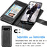 Tekcoo for Galaxy S10e Case/Galaxy S10e Wallet Case/PU Leather Case, Luxury Cash Credit Card Slots Holder Carrying Folio Flip Cover [Detachable Ma...