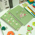 L1rabe 2 A5 Frog Spiral Notebooks Cute Frog Playing Banjo Mushroom College Ruled Hardbound Notebooks, Travel Journal Diary Notepad for Kids Teens,...