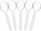 Plasticpro Clear Plastic Soup Spoons Disposable Cutlery Utensils 100 Count...