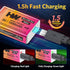 HW 9V Li-ion Rechargeable Battery, 9 Volt/1000mAh(9000mWh) Long Lasting Rechargeable Batteries with Micro-USB, 1000 Cycles Charge, 1.5 Hrs Fast Ch...