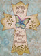 Easter Decorative 12 x 18 Religious Garden Flag Cross Double Sided Christian Faith, with God All Things are Possible Burlap Yard Decoration, Butte...