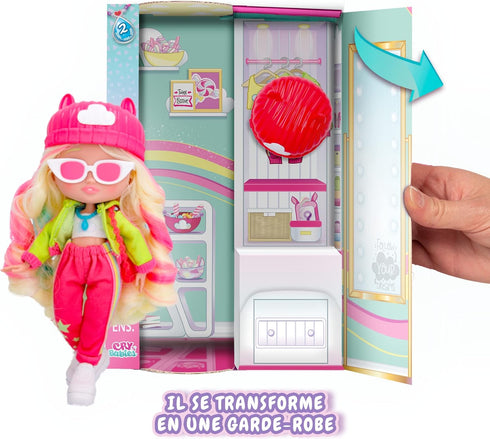 Cry Babies BFF Hannah Fashion Doll with 9+ Surprises including Outfit and Accessories for Fashion Toy, Girls and Boys Ages 4 and Up, 7.8 Inch Doll...
