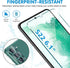 Screen Protector (3 Pack) for Samsung Galaxy S22 5G, 9H Tempered Glass, Ultrasonic Fingerprint Compatible, HD Clear, Case Friendly, 6 Pack Includi...