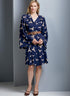 Vogue V9345E5 Easy Women's Notched Collar Dress Sewing Patterns, Sizes 14-22...