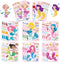 24 Sheets Mermaid Stickers Make Your Own Mermaid Stickers Party Favors Make A Mermaid Stickers Mermaid Make A Face Stickers for Kids Party Favors,...