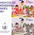 Cotanic 8 Pack Ceiling Fan Light Bulb 5000K Daylight, E26 Base A15 LED Bulb 60W Equivalent, 6W Small Light Bulb for Refrigertaor, Chandelier Light...
