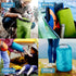 Dry Bags Waterproof bag 3-Pack, 5L/15L/30L Ultralight Dry Sack Portable Stuff Sack Waterproof Bags for Travel Camping Hiking Kayaking Backpacking ...
