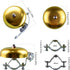 Classic Bike Bell, Loud Crisp Clear Sound Bicycle Bells Accessories for Adults Youths, Stylish Bike Horn for Road Bike, Mountain Bike...
