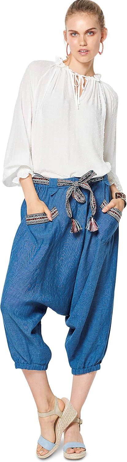 Burda Style Sewing Pattern 6316 - Misses' Harem Pant, A(6-8-10-12-14-16-18-20)...
