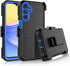Njjex Rugged Case for Samsung Galaxy A15 5G, for Galaxy A15 5G Case with Belt Clip Holster, Built-in Screen Protector Heavy Duty Shockproof Lockin...