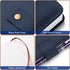 A5 Leather Journal Notebook with Pen, 200 Pages Hardcover Journal with Pocket, 100gsm Thick Lined Paper Daily Diary for Men and Women, Great Gift ...